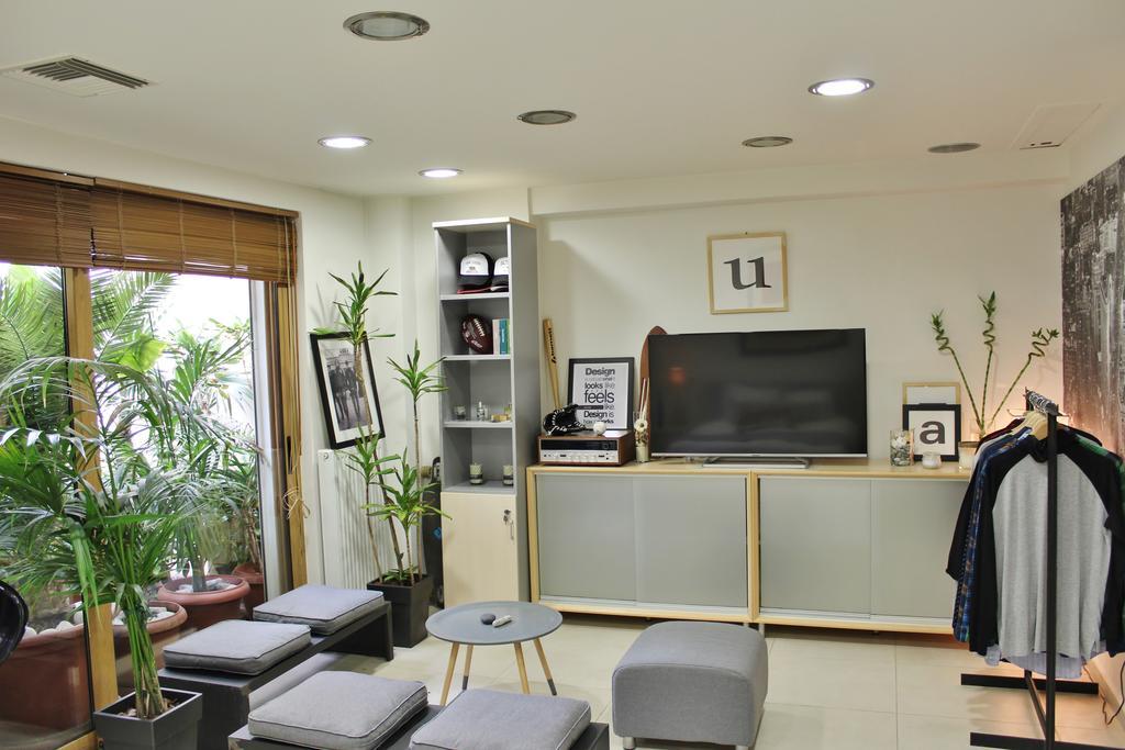Luxurious Loft With Garden Lejlighed Athen Eksteriør billede