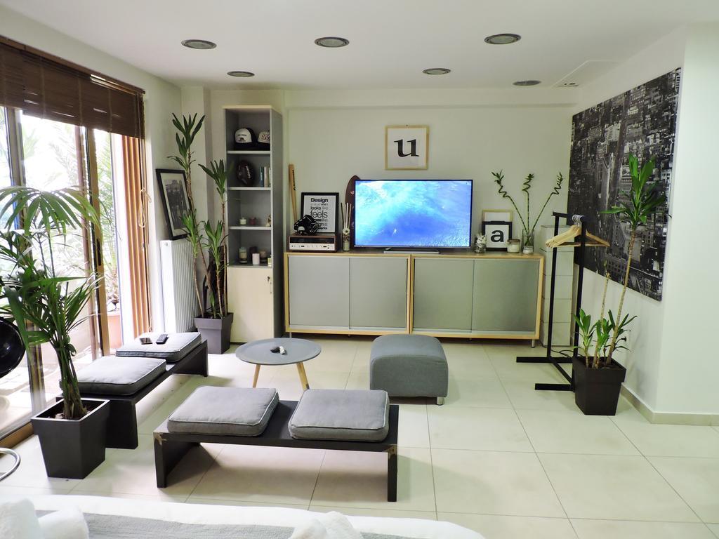 Luxurious Loft With Garden Lejlighed Athen Eksteriør billede